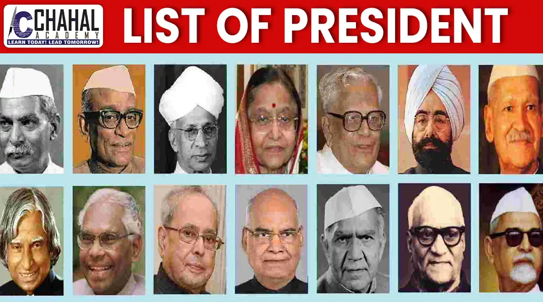 List of Presidents