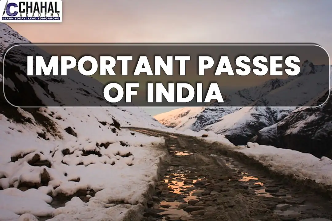 Important Passes of India : Zojila