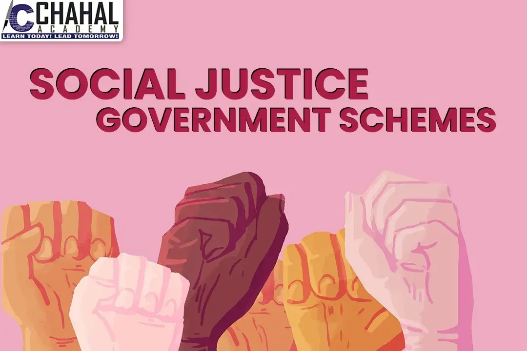 Social Justice Government Schemes Study Material