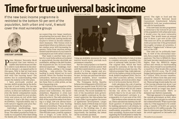 Article for notes in The Times of India
